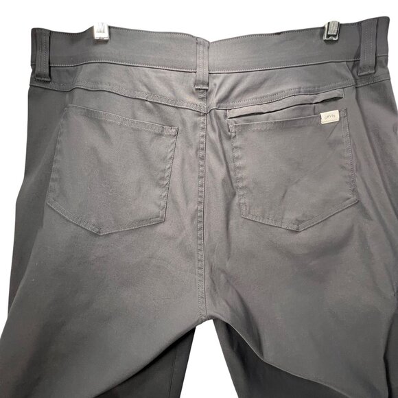 Orvis Mens Gray Nylon Blend Fishing Hiking Pants Zipper Pockets 38x34 - Picture 8 of 13